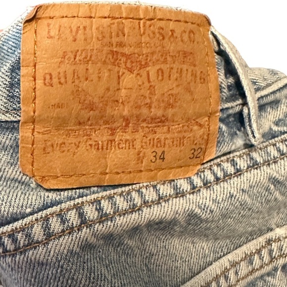 Vintage Levi's Relaxed Straight‎ Leg Jeans - Picture 7 of 8